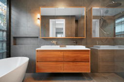 LD2101E 600X600 DARK GREY MATT TILES, ENSUITE TILES